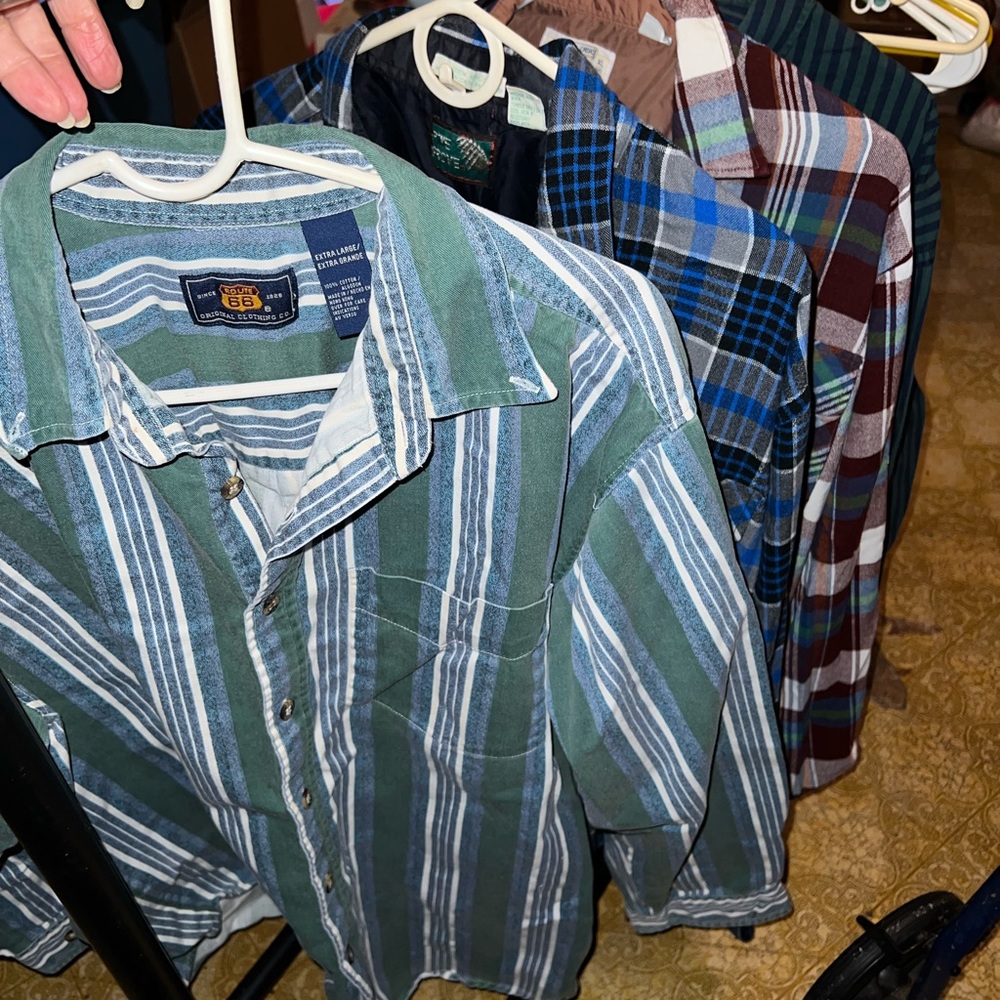 VINTAGE MENS L/S SHIRTS